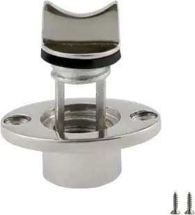 Cpshuisai01-s Keehui Heavy Duty 316 Stainless Steel Boat Marine Garboard Drain Plug Kit Silver