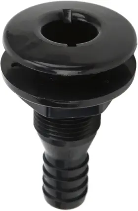 Kimiss1619210135412 Kimiss Jazu 2308 Thru Hull Fitting 3/4 Through Thru-hull Connector Black