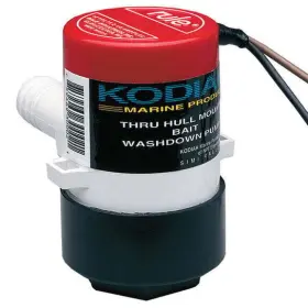 K-1100 Kodiak Marine Rule Industries 1100 Gph Thru-hull Bait Tank Livewell Or Washdown Pump