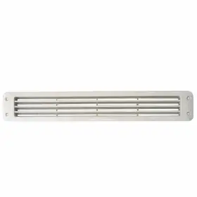 0321187 Larson Vent Louver Flush White #1424