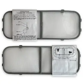 367130916 Lewmar Pair-lewmar Atlantic Flyscreen-plastic Unused In Pkg Sp02581