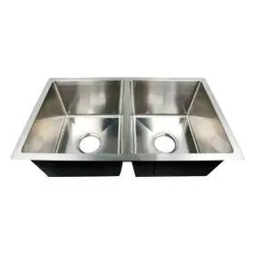 385314 Lippert - Stainless Steel Undermount Rectangular Double Bowl Kitchen