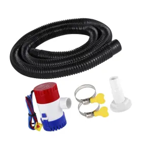 Lnrueg 752870937848 Bilge Pump Kit 1-1/8 Inch Dia Installation Boat Water