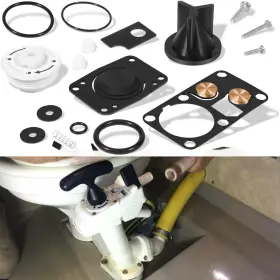 29045-2000 M-tools Meu1924001 Replace Jabsco Twist N Lock Marine Manual Toilet Service Kit 98-07