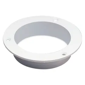 N10874 Marinco 6-3/4 Inch L X 5-3/8 W 3 H White Pvc Clam Shell Vent