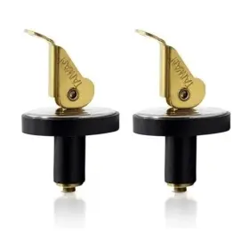 Mc29723114-2 Marine City 3/8 Inch Brass Snap Lock Baitwell Drain Plugs For Boat 2 Pcs