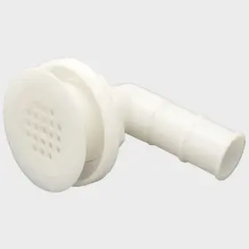 Marine East 106-6322w-k Boat Shower Drain Elbow 1 1/8 Inch White