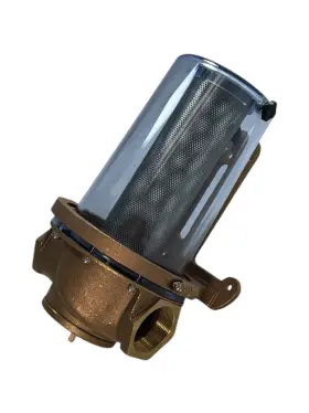 Seasum-2.000-sm Marine Hardware 2.000-sm Bronze Sea Water Strainer 2in Npt New Oem