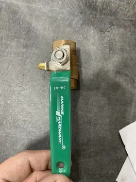 77-146-a9 Marine Hardware Boat Ball Valve Shut Off 3/4inch Brass