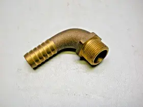 Ptha90-0.75 Marine Hardware 90 Degree Pipe To Hose Adapter X 0.75