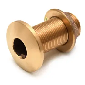Thmr-0.750-b Marine Hardware Boat Thru Hull Straight 3/4 Inch Bronze