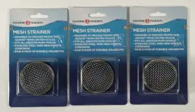Fsmrmc7108 Marine Raider Mesh Strainer - Stainless Steel Fits Aerator Pump Intake 3pk