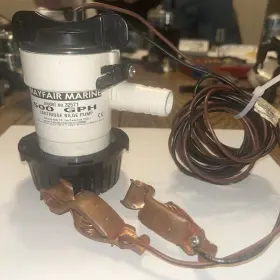 32571 Mayfair Marine 32572 Cartridge Bilge Pump Model 500 Gph With Super Saver Aerator