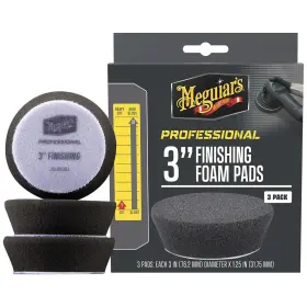 M3ffp3 Meguiars Professional 3 Inch Finishing Foam Pads 3-pack