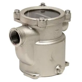 35-860603 Mercury Marine Boat Sea Water Filter 1 1/4 Inch Bronze