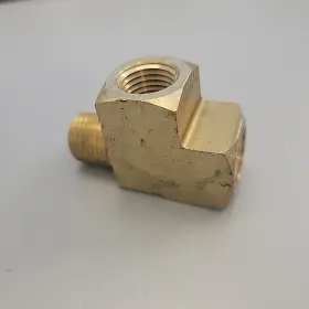 28246 Midland Industries Metal 1/4 Inch Brass 3-way Street Tee Fitting