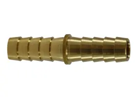 32-097 Midland Metal 32097 Brass 5/8 Inch Hose Barb Mender Splicer Connector Fitting