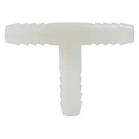 33422 Midland Metal T14 1/4 Inch Hose I.d. Nylon White Tee Fitting