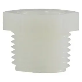 Rb10012 Midland Metal 1 Inch Mipm To 1/2 Mipf Nylon White Pipe/pipe Hex Bushing