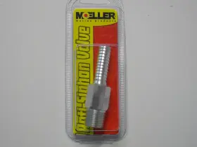 033802-10 Moeller Marine Anti-syphon Valve 3/8 Inch Barb X Npt Aluminum