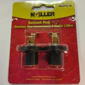 053063-10 Moeller 053063- 10 Snap-tite Deck And Baitwell Drain Plug 3/8 Inch Expandable 2ct
