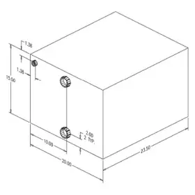 41229 Moeller Marine 28 Gal Waste Tank