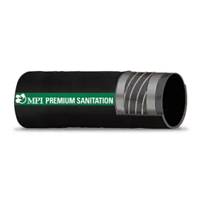 104-1004 Mpi 1 Inch Id Hardwall Sanitation Hose Includes 12.5ft