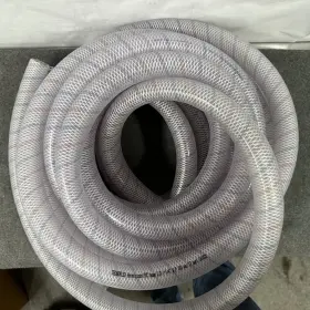 162-1146 Mpi 1-1/4 Inch X 50ft Clear Reinforced Pvc Tubing Marine Boating Hose