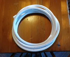 163-0580 Mpi 21 Ft 5/8 Inch White Pvc Air Conditioning Hose #163-0580