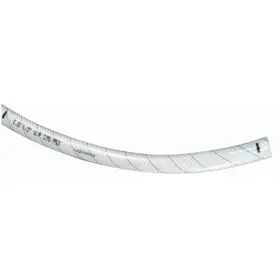 164-0126 Mpi White Reinforced Pvc Tubing Serie 164 Id 1/2 Inch 50 Ft Box Md