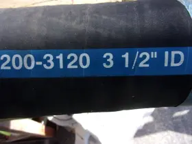 200-3120 Mpi Marine Wet Exhaust Hose 3-1/2 Inch Per Foot
