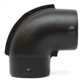 9010712 Msi Boat Hose Elbow H4-90 Black Abs Plastic 90 Degree 4 Inch