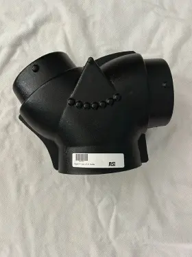 Ap766 Msi Marine Air Duct Pistol Tee 7 Inch To 6