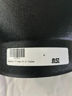 Ay754 Msi Marine Air Duct Y 7 Inch To 6
