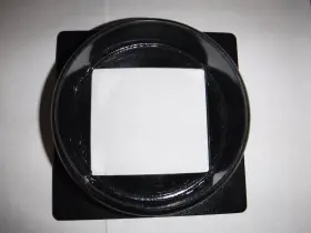 Ha6p Msi 6 Inch Round Hose Duct Adapter Ring With Square Mounting Plate By #
