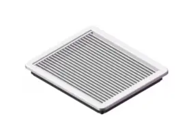 Pg14x10rf Msi Plastic Grille Fixed Vanes With Filter 14 Inch X 10 By