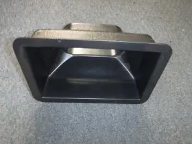 Tb106-6b Msi Ducting Transition Box 10 Inch X 6 Black Ring Back Marine Boat
