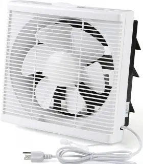 Apb25-05hb Nalle 10 Inch Window Reversible Exhaust Fan Through-wall White