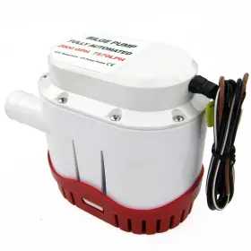 5201138 Newmaix 12v 2000gph Automatic Electric Bilge Pump Marine Boat Submersible Water