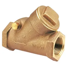 T-473-b Nibco Nl93005 3/8 Inch Y Pattern Bronze Class 300 Threaded Check Valve