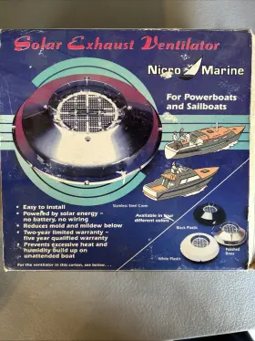 21303s Nicro Marine Solar Exhaust