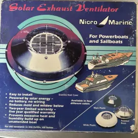 Nf21303s Nicro Solar Exhaust Fan