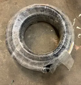 149bl-01875-00 Novaflex 1 7/8 Inch Id Pvc Lovewell/bilge Hose 50ft Roll Black Helix Rod Reinforced