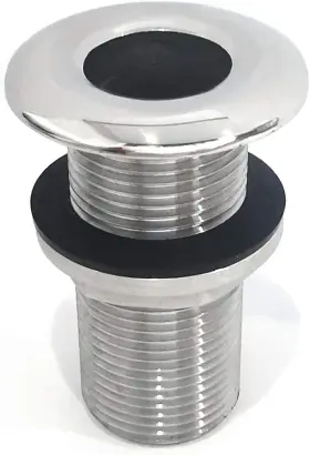 4inhull Nrc&xrc Wjbp3/4inhull Stainless Steel Barbed Short Straight Thru-hull With Id 3/4 Inch