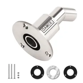 Om2023002 Oamce Marine Diesel Heater Thru Hull Exhaust Skin 316 Stainless Steel Fitting For