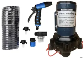 Oasis Marine 600291931542 Washdown Deck Wash Pump Kit 12v 70 Psi 5.5 Gpm 20 Lpm For Carava