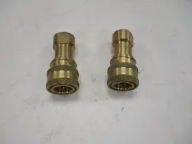 Hnv-14-f-5 Pci Multi Purpose Coupler Poppet Valve Set Of 2 Brass Boat