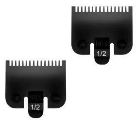 5q-vbhl-5jcx Pdtwq Compatible With Wahl 1/2 Clipper Guard 2 Pack Guards Replacement Fits 2black