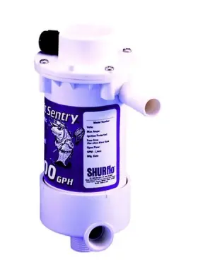 1700-010-030 Pentair Shurflo Bait Sentry Pump 3/4 Inch Inlet Npt Outlet Barb