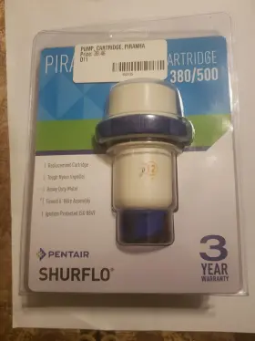 94-005-00 Pentair Shurflo Piranha Bilge Cartridge 380/500